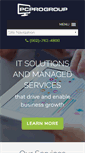 Mobile Screenshot of pcprogroup.com